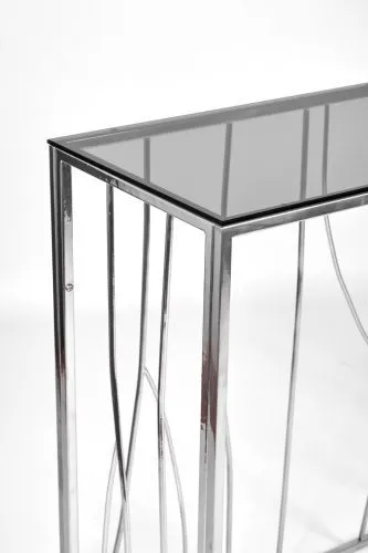 Консольный стол 1021-CS grey серебряный AllConsoles 100x35x80 фото 2