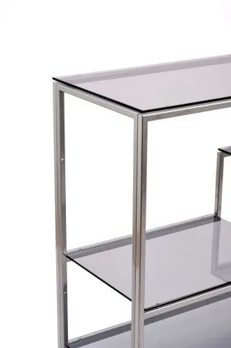 Консольный стол 1011-CS grey серебряный AllConsoles 100x35x80 фото 7