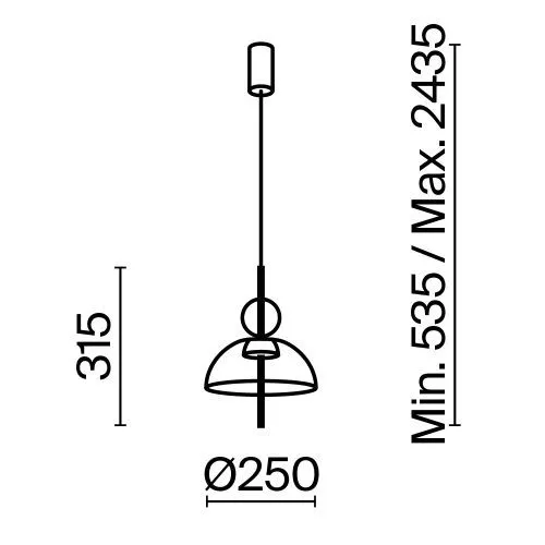 Подвесной светильник Maytoni MOD185PL-L6B3K4 фото 4