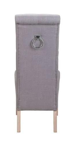 Обеденный стул мягкий Layton dark gray фото 4