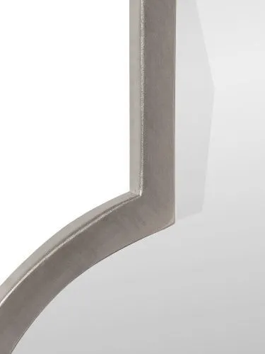 Зеркало настенное Clover Silver в раме 70*70 см фото 2