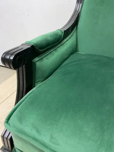 Кресло Coolman black green 95*67*68 см фото 11