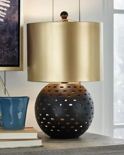 Металлическая настольная лампа Mareike L204214, Ashley Furniture
