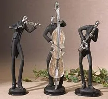 Набор статуэток из 3-х шт Musicians дизайнер Billy Moon