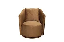 Кресло Верона Базовая(Verona Basic/VD) вращающееся велюр коричн. Colt004-KOR 70*77*80см