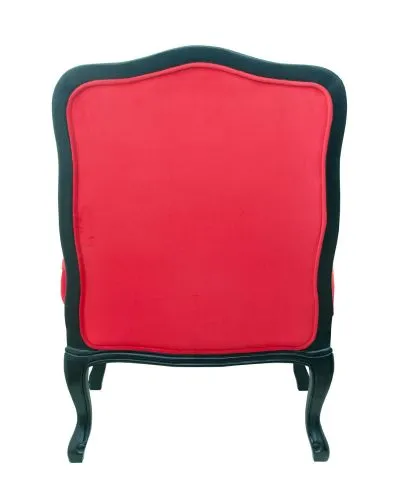Кресло Nitro RED из массива, 95*68*69 см, велюр красный фото 3