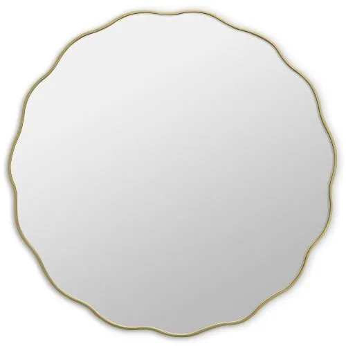 Fancy M Gold Зеркало в тонкой раме Smal