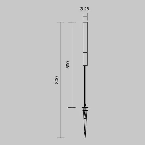Ландшафтный светильник Outdoor O487FL-L3GF3K фото 8