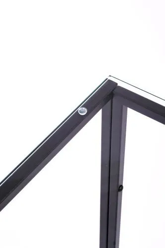 Консольный стол 1082-CB clear черный муар AllConsoles 100x25x80 фото 5