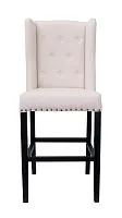 Стул мягкий барный Skipton beige ver.2, бежевый