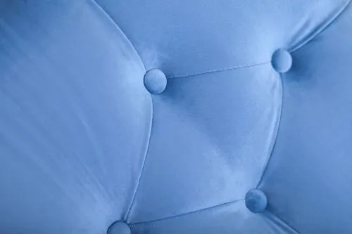Банкетка большая в стиле прованс Kina middle light blue фото 3