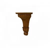 Полка настенная WSCD29 из массива, орех 29*15*20 см