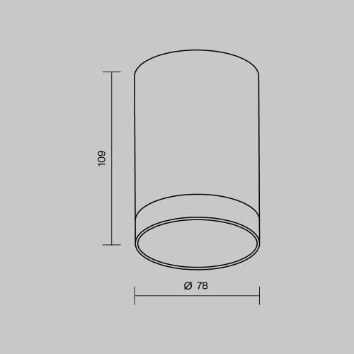 Уличный потолочный светильник Outdoor O500CL-L10W3K фото 7