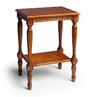 Подставка из массива березы в цвете орех 64*34*47 см