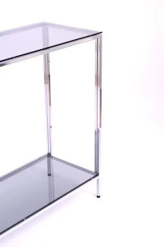 Консольный стол 1081-CS grey серебряный AllConsoles 100x35x80 фото 5