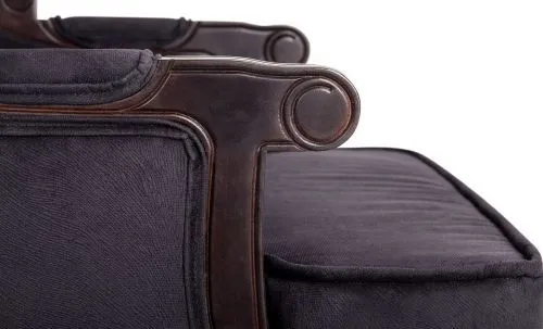 Двухместный диван Brody double black 115*69*130 см фото 3