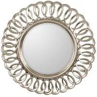 Круглое зеркало в раме Kimberly Silver