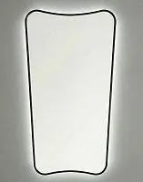 Sky L LED Black Зеркало в раме с подсветкой