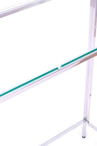 Консольный стол 1081-CS clear серебряный AllConsoles 100x35x80 фото 6