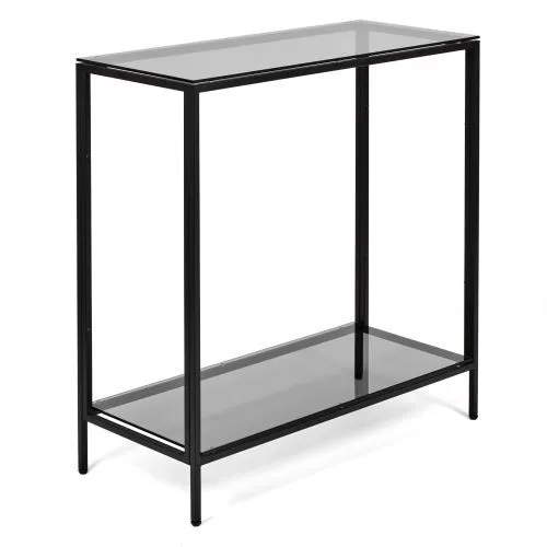 Консольный стол 1083-CB grey черный муар AllConsoles 80x35x80