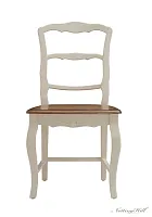 ST9308A Стул деревянный Belveder Blanc bonbon 91*46*50 см, молочный со старением