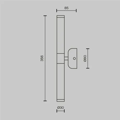 Настенный светильник (бра) Maytoni MOD106WL-L10G3K фото 6