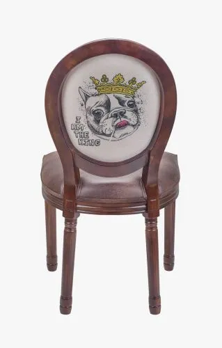 Мягкий стул – медальон Volker king dog 95*53*50 см фото 2