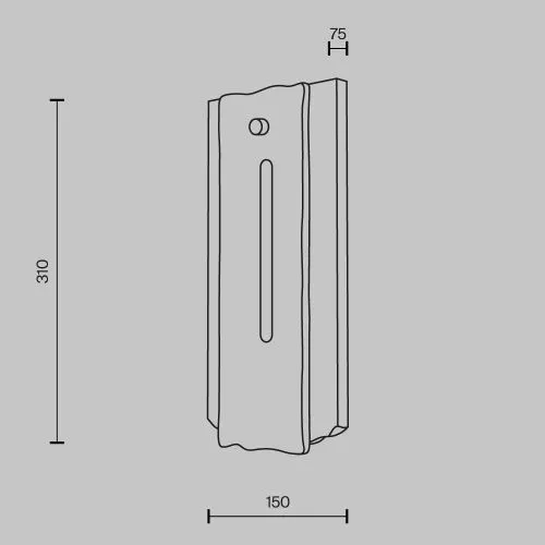 Настенный светильник (бра) Maytoni MOD523WL-L15BG3K фото 7