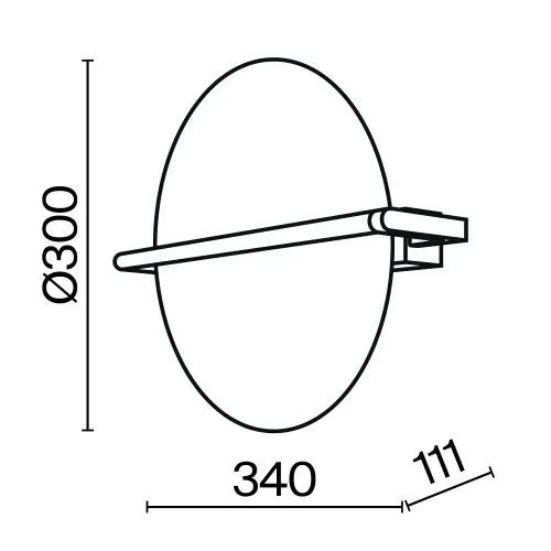 Настенный светильник (бра) Maytoni MOD279WL-L14G3K фото 11
