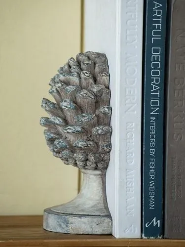Держатели для книг Шишка, набор 2 предмета 16x14x22см фото 4