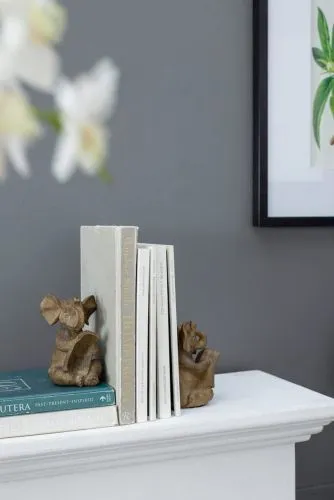 Держатели для книг Слоны, набор 2 предмета 11х10х15см фото 14