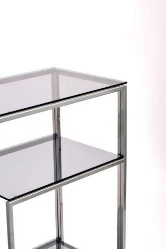 Консольный стол 1011-CS grey серебряный AllConsoles 100x35x80 фото 2