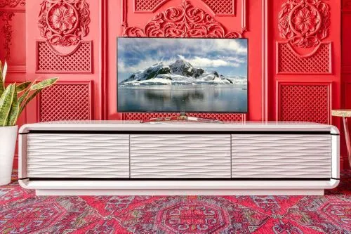 Тумба под телевизор 3D-Modo белый 200*45*h45 см фото 8