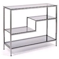 Консольный стол 1011-CS grey серебряный AllConsoles 100x35x80