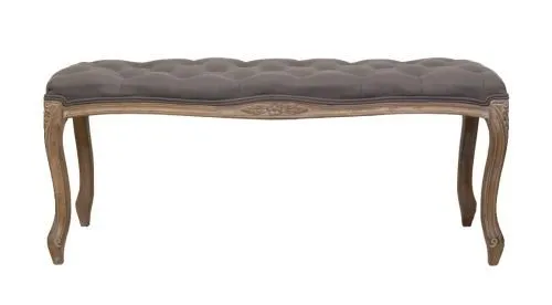 Оттоманка KINA NARROW GREY 46*36*110 см, серый