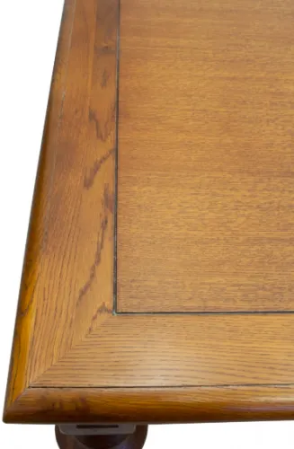 Стол обеденный Paton Red 78*90*160 см, массив дуба+мдф фото 3