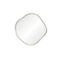Organic S Silver Зеркало в тонкой раме Smal