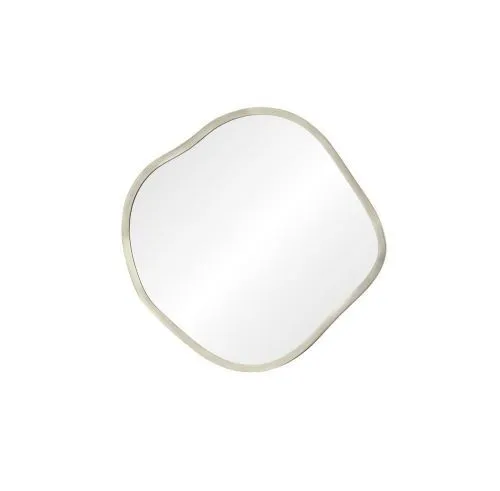 Organic S Silver Зеркало в тонкой раме Smal