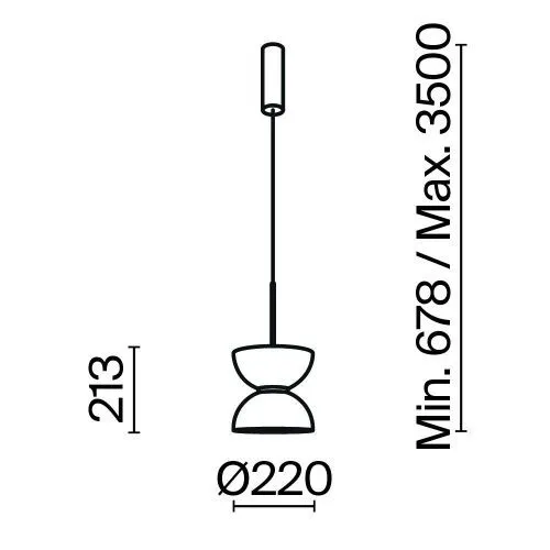 Подвесной светильник Maytoni MOD178PL-L11B3K фото 2