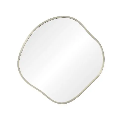 Organic M Silver Зеркало в тонкой раме Smal
