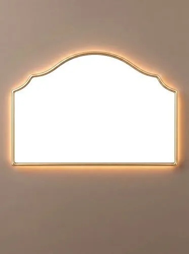 Antika L LED Gold Зеркало в раме с подсветкой