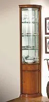 Угловая витрина 928 Cerezo-5 Classic правая Disemobel 206*38*38 см