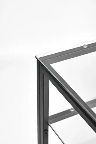 Консольный стол 1043-CB clear черный муар AllConsoles 80x35x80 фото 4