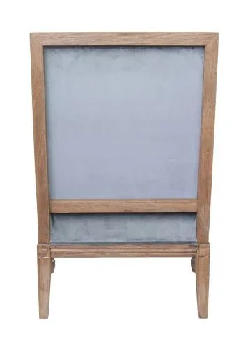 Кресло классическое COOLMAN GREY VELVET фото 3