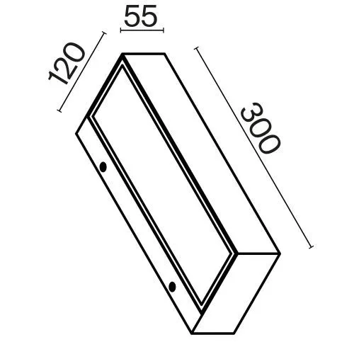 Уличный настенный светильник Outdoor O428WL-L10W3K фото 8