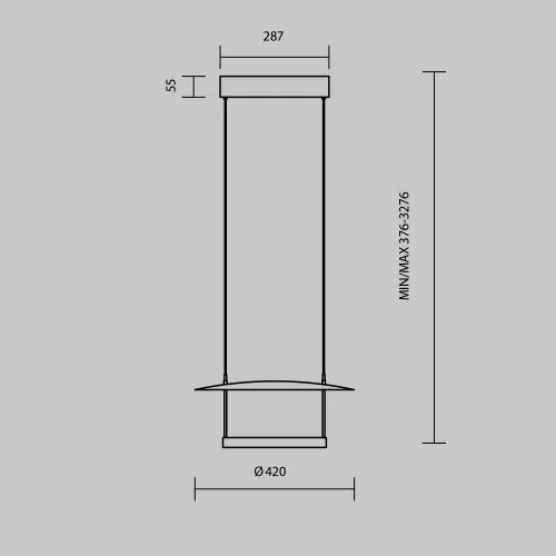 Подвесной светильник Maytoni MOD280PL-L23B3K1 фото 8