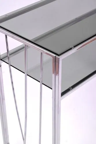 Консольный стол 1121-CS grey серебряный AllConsoles 100x35x80 фото 8