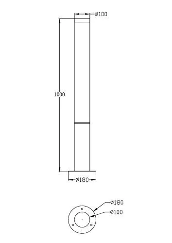 Ландшафтный светильник Outdoor O041FL-L30B3K фото 3