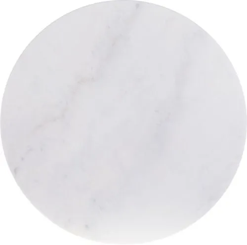 Столик журнальный с белым мрамором 50x50x41см фото 8