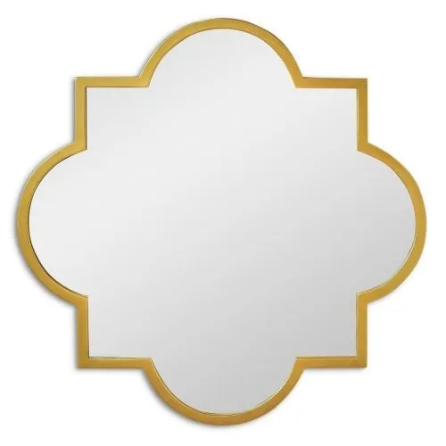 Зеркало настенное Clover Gold в раме 70х70 см